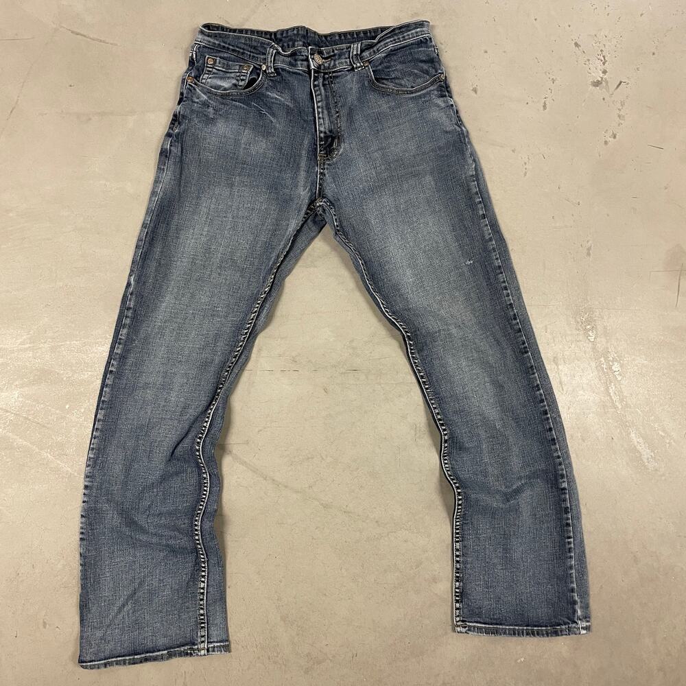 Y2K western faded bootcut jeans 33x34